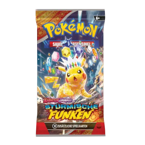 SV08 Stürmische Funken Booster, 1 Pack
