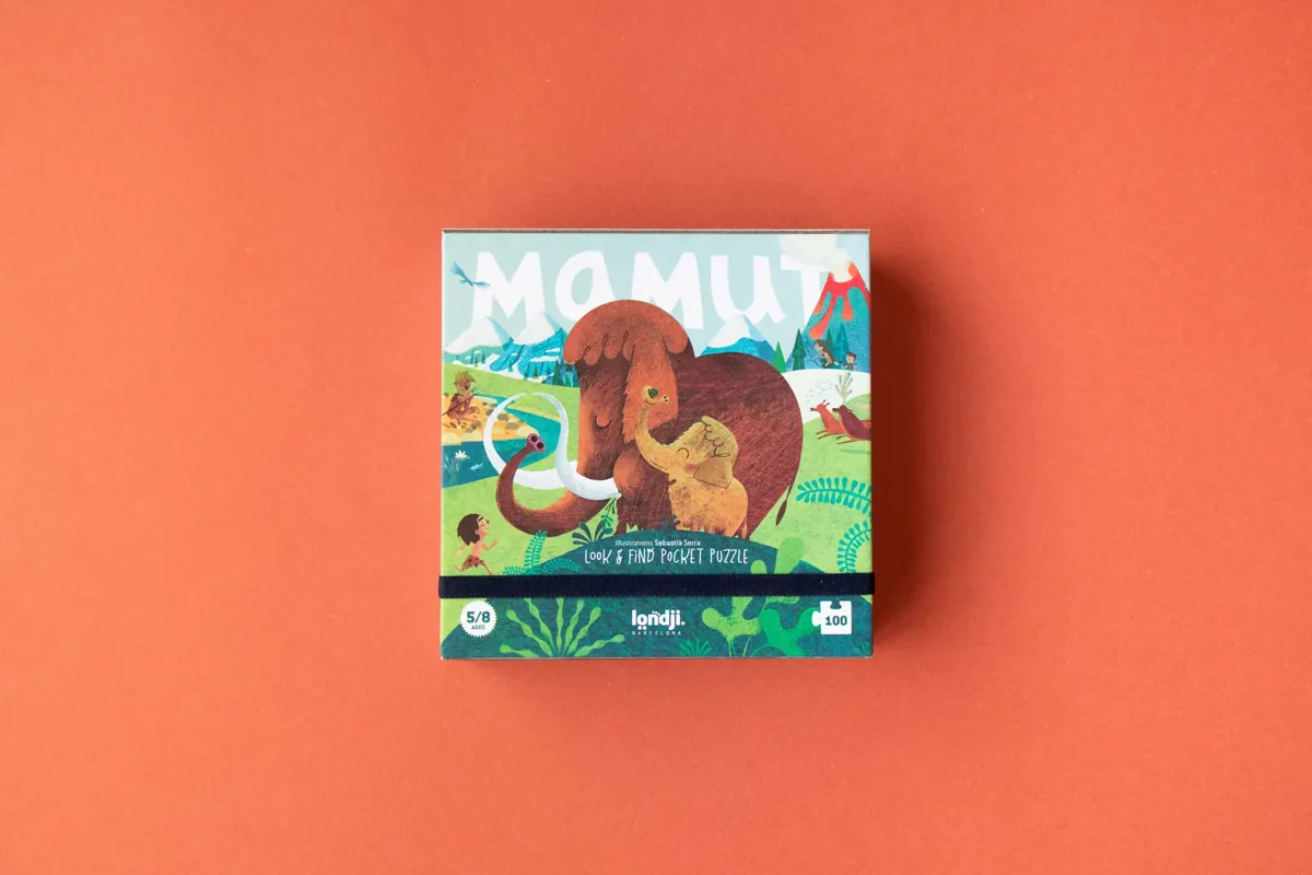 Londji Pocket Puzzle "Mamut"