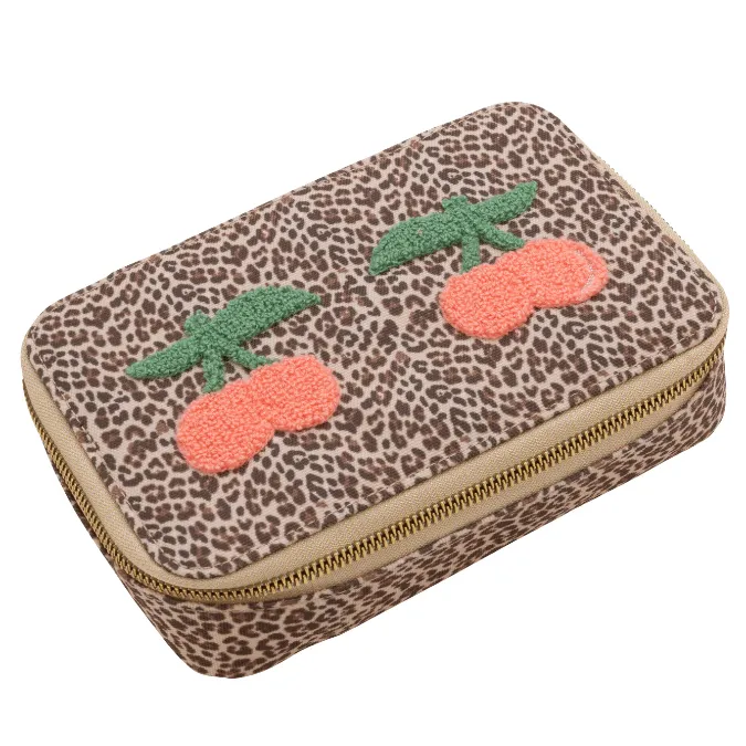Jeune Premier Etui Gefüllt | Leopard Cherry