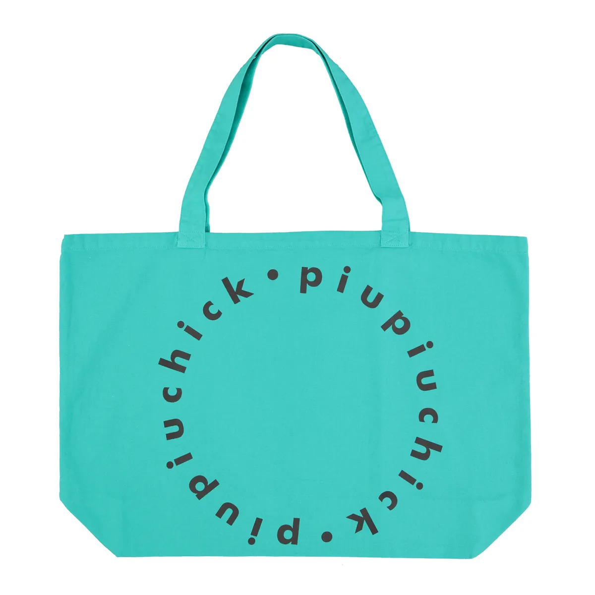 XL Logo Tasche Turquoise