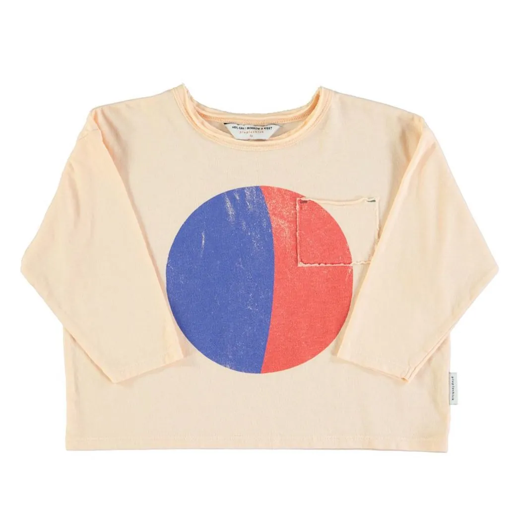 Langarm T-Shirt Pink "Circle"