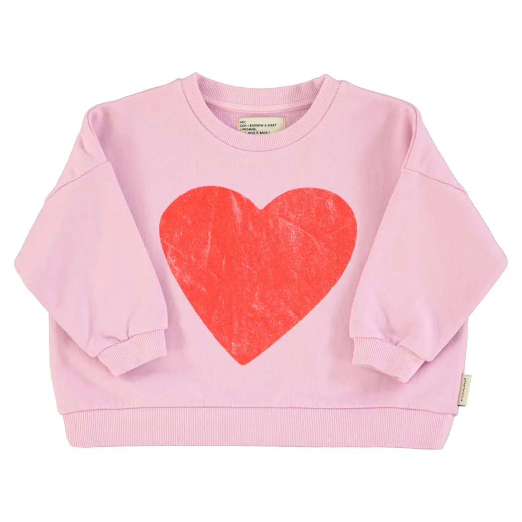 Pullover "Red Heart" lilac