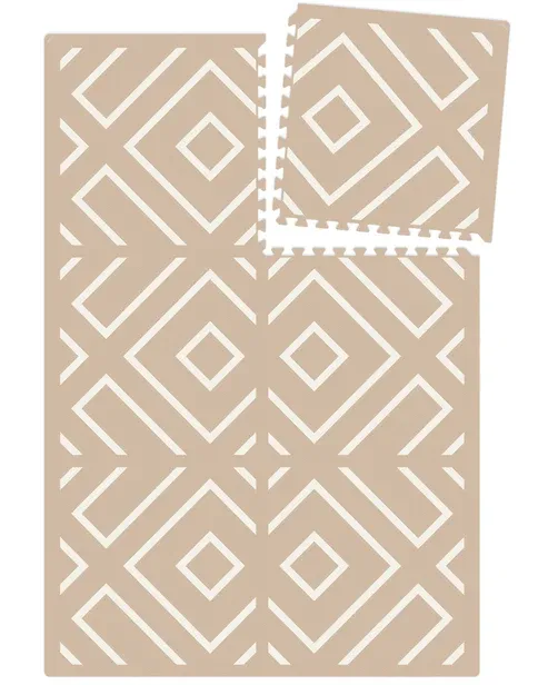 eeveve Spielmatte "Modern Blocks" Desert Sand