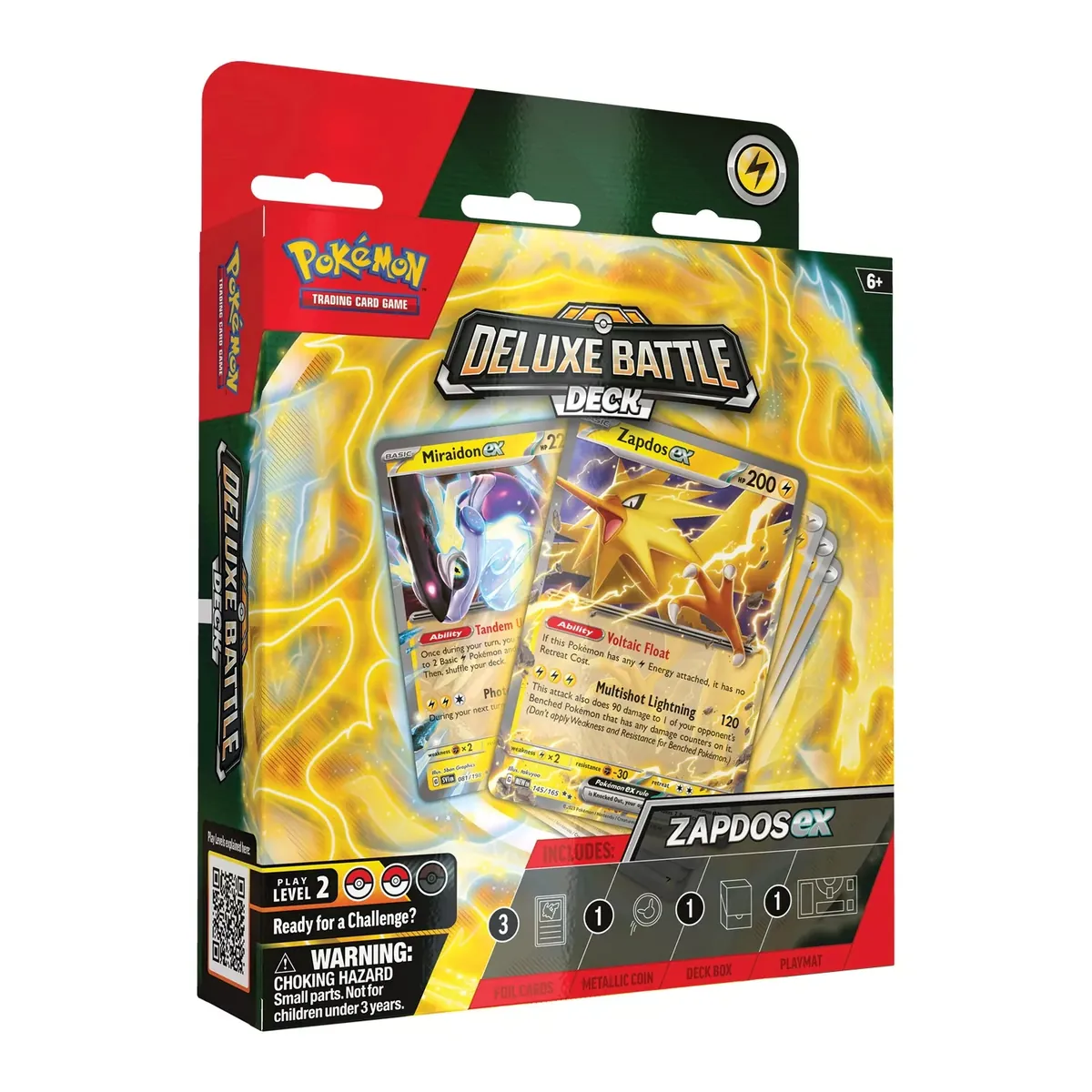 Zapdos EX Delluxe Battle Deck