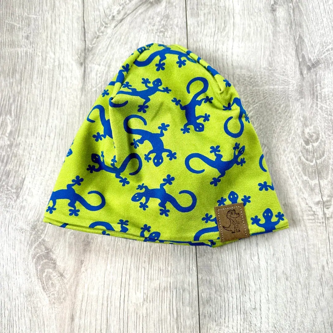 Beanie Gr. 43-45cm Geckos