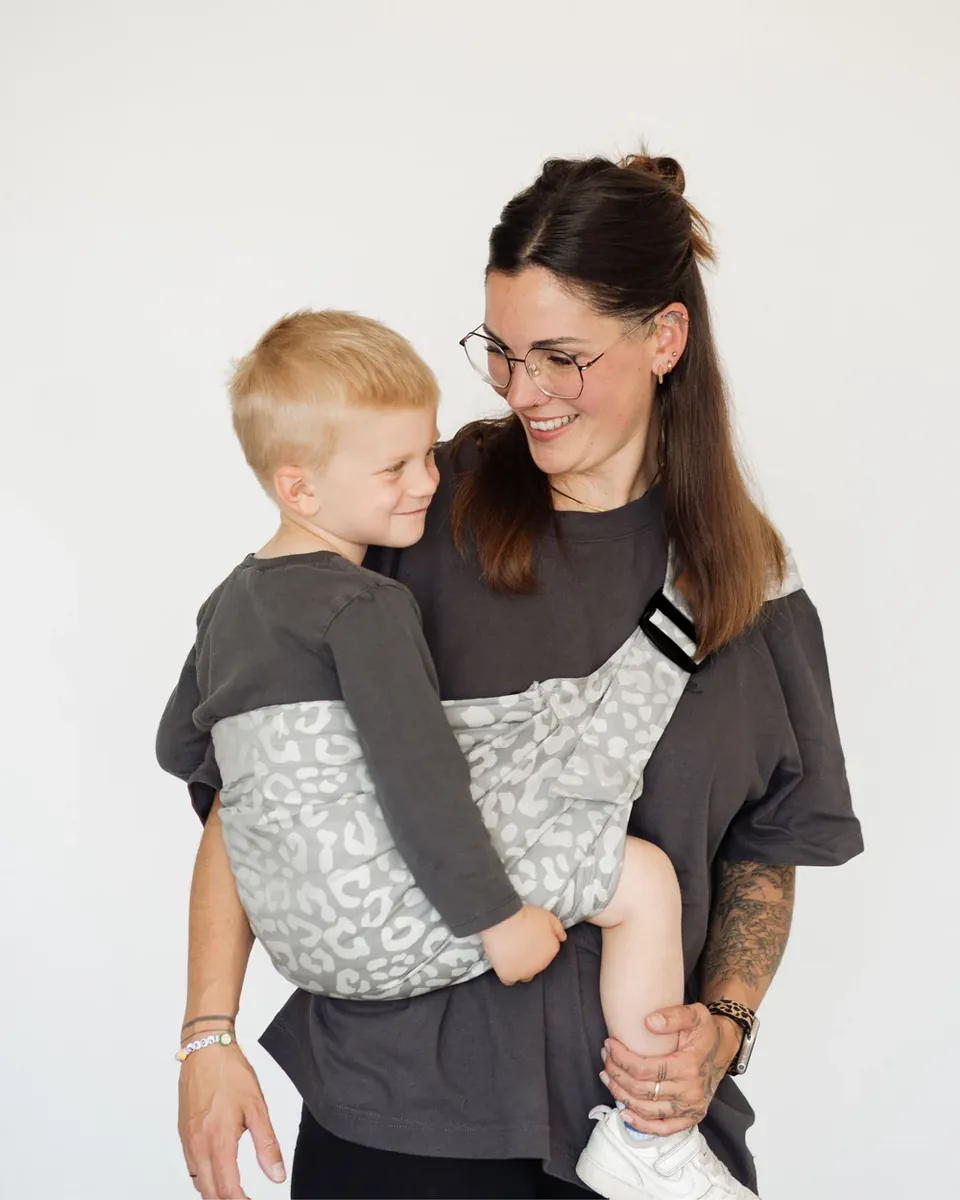 Qookie Go Hüfttrage - Leo grey