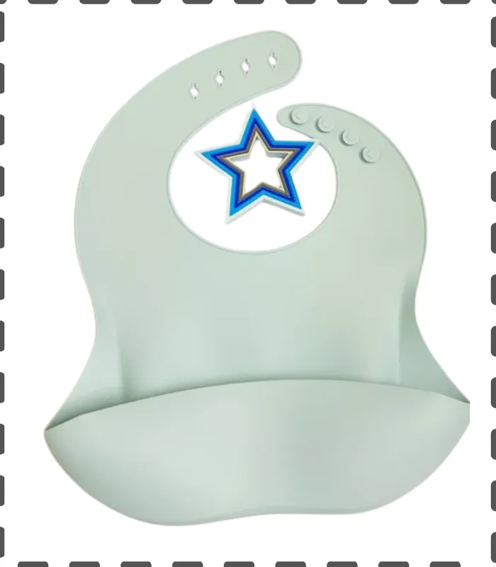 Esslätzli Silikon aqua