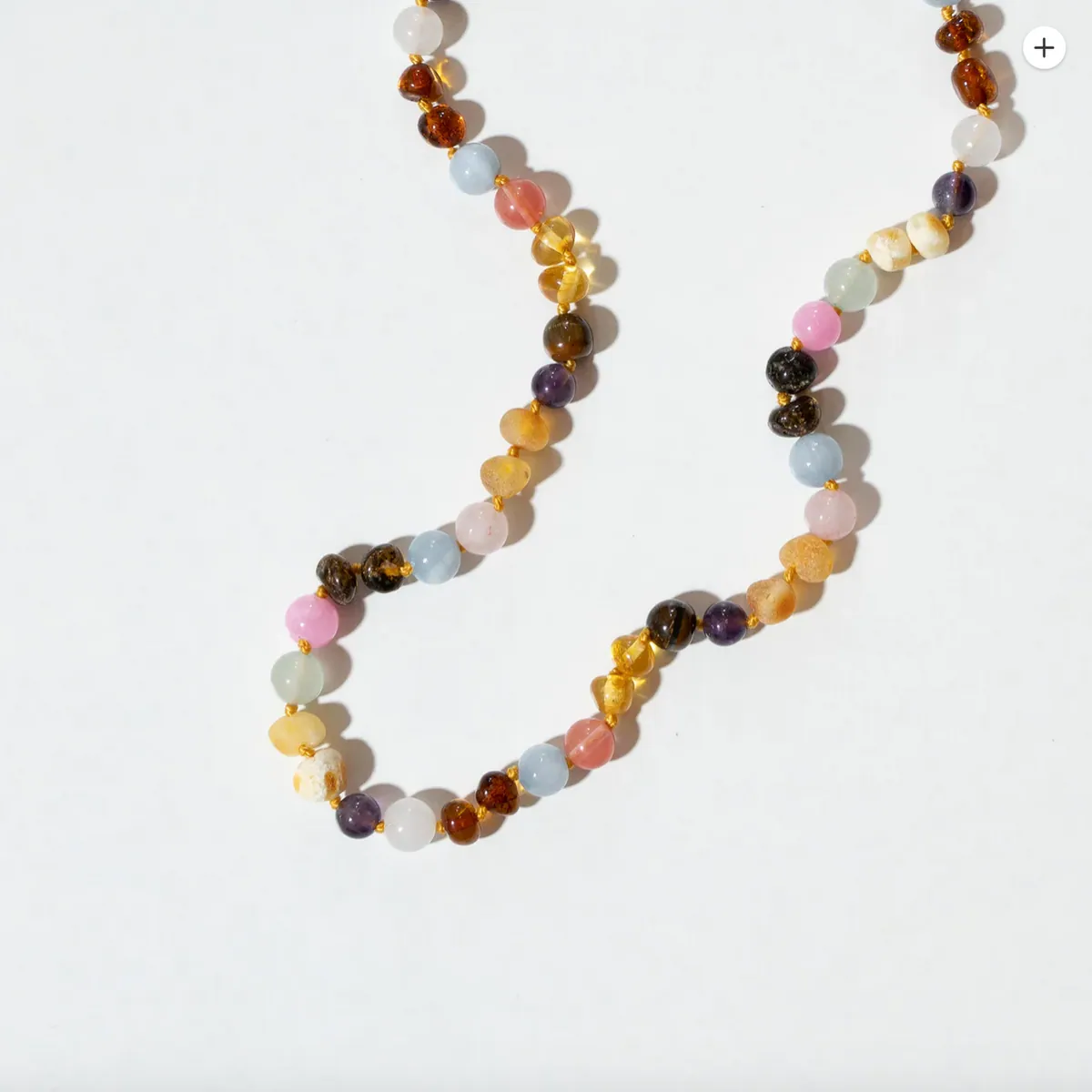 Nirrimis Bernsteinkette "Rainbow" Kids