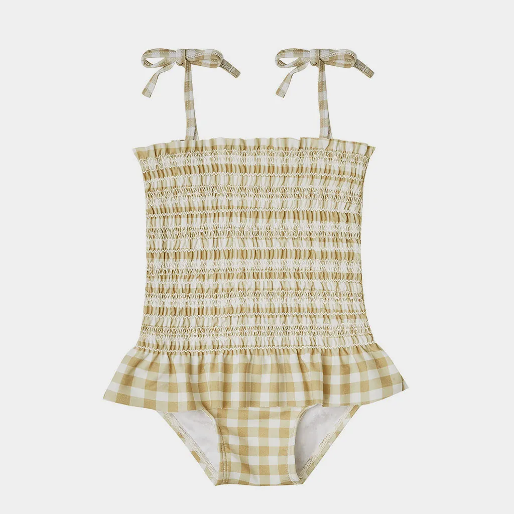 Badeanzug Gingham