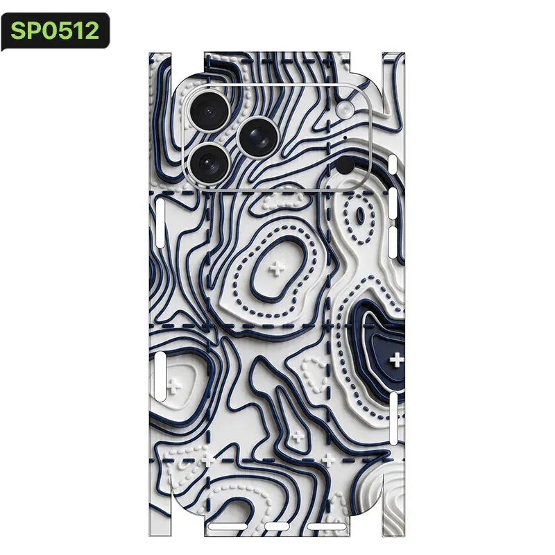 2026 Decal Skin for iPhone 17 16 15 14 13Pro Max Back Film Cover Wrap Rear Screen Protector Anti-scratch Durable Sticker