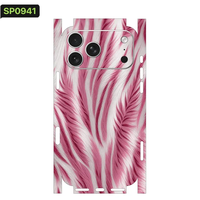 Oscar Wrap Decal SkinFor Apple iPhone 17 16 15 14 iPhone13 Pro Max color Rear Protective Sticker Film