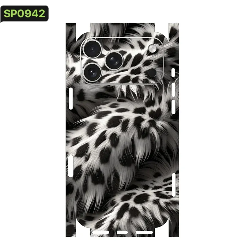 Oscar Wrap Decal SkinFor Apple iPhone 17 16 15 14 iPhone13 Pro Max color Rear Protective Sticker Film