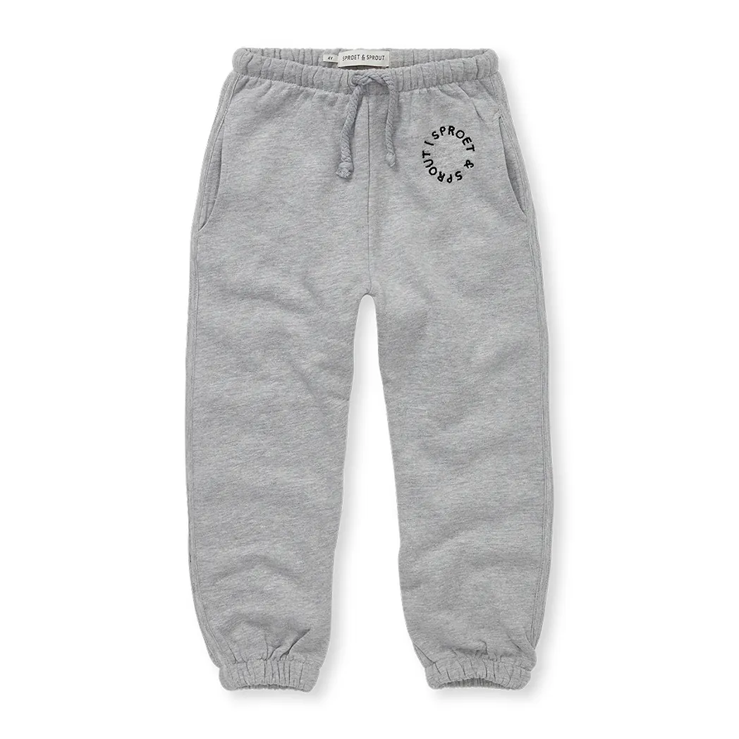 Organic Sweatpants Grey Melee