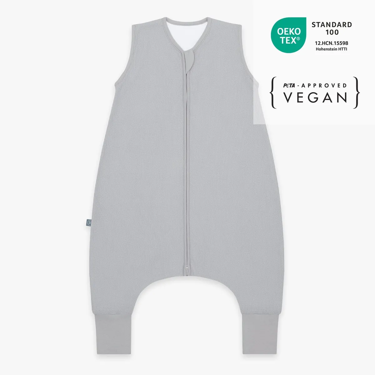 Schlafsack mit Füssen 1.0 TOG | Essential Grau
