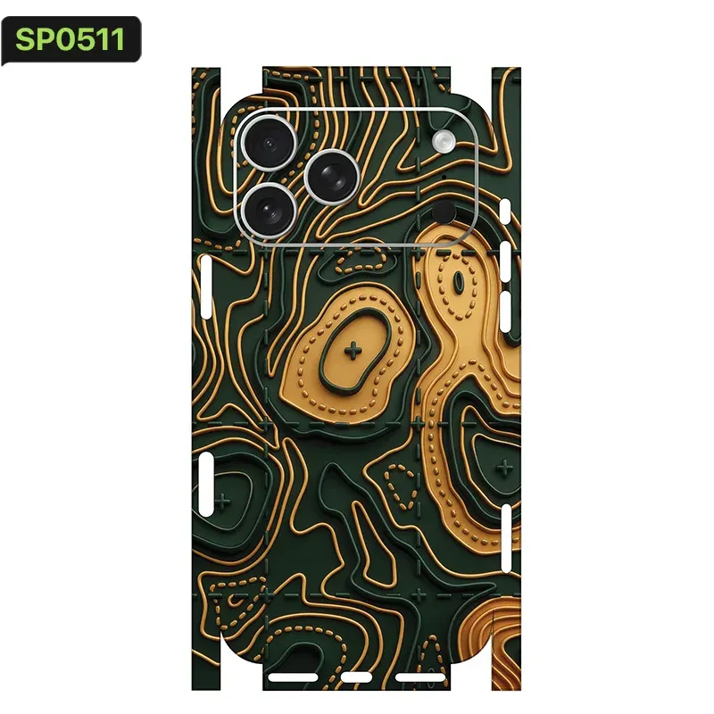 2026 Decal Skin for iPhone 17 16 15 14 13Pro Max Back Film Cover Wrap Rear Screen Protector Anti-scratch Durable Sticker