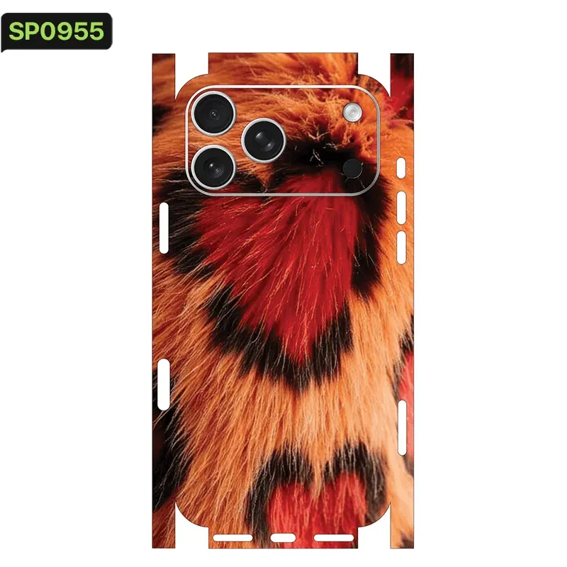 Oscar Wrap Decal SkinFor Apple iPhone 17 16 15 14 iPhone13 Pro Max color Rear Protective Sticker Film