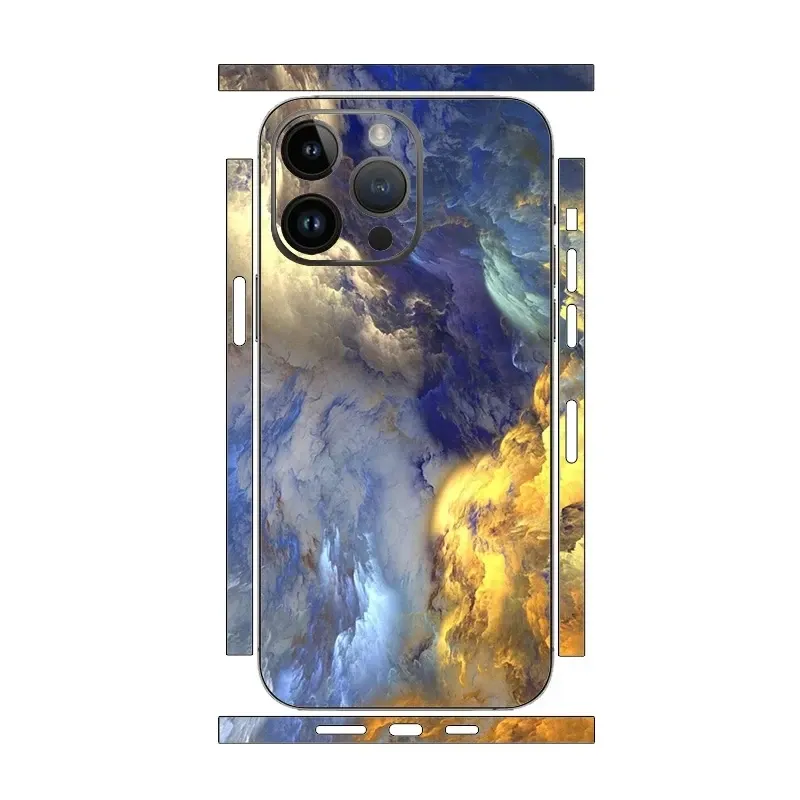 Oscar Skin Wrap Sticker for iPhone17 16 15 Pro Max 14 13 12 Phone Sticker Protective Film for iphone 15 14 13 pro max