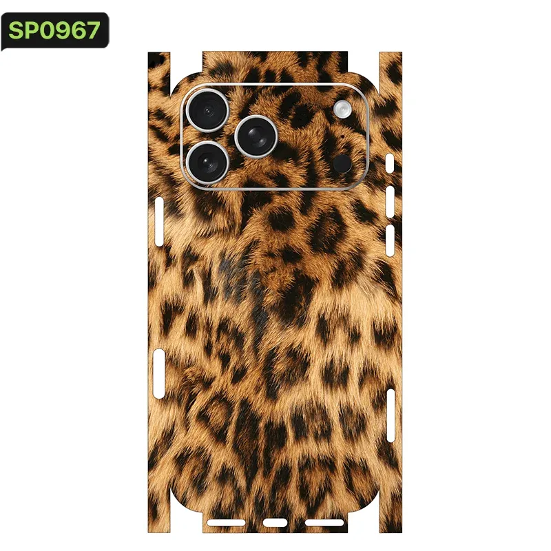 2026 Wrap Decal SkinFor Apple iPhone 17 16 15 14 iPhone13 Pro Max color Rear Protective Sticker Film