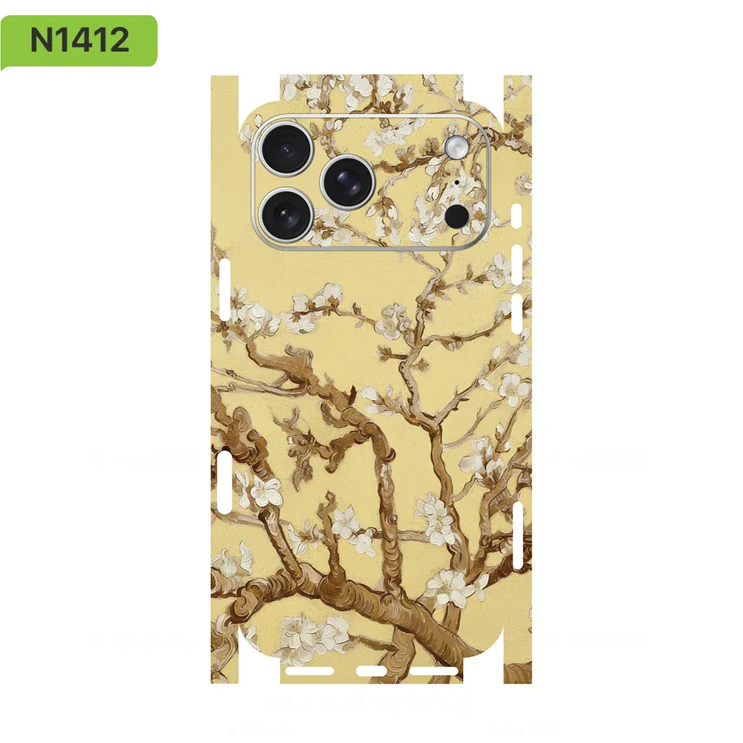 Oscar Skin Wrap Decal Vinyl Sticker for iPhone 17/16/15/14/13 Pro, Pro Max back flim
