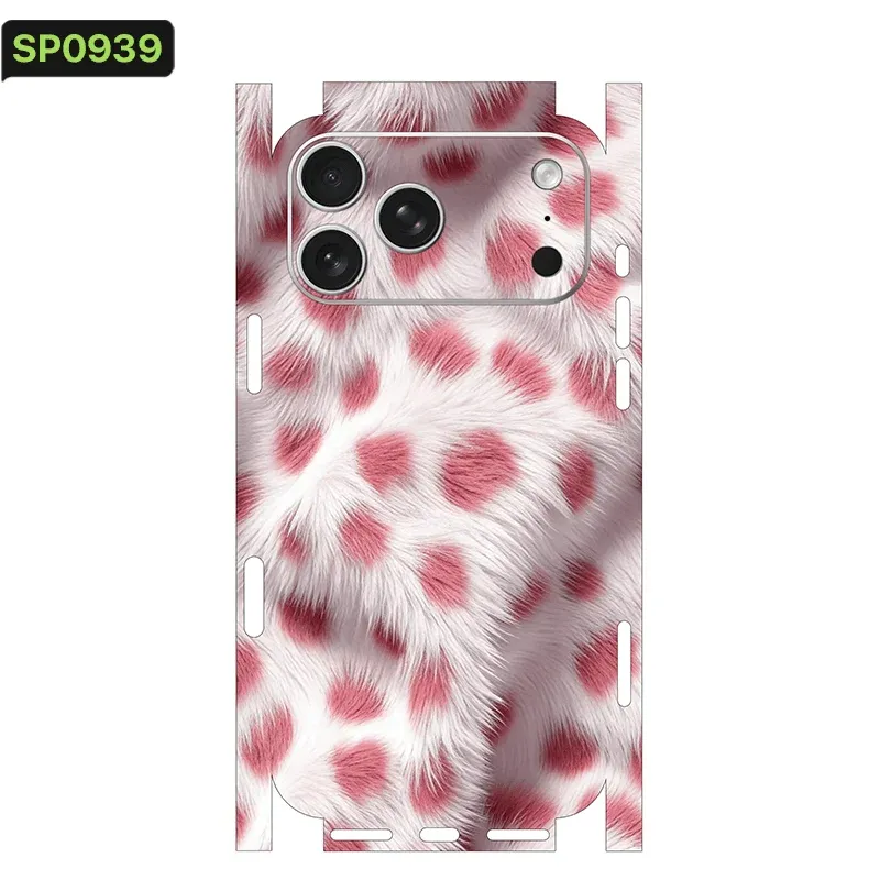 Oscar Wrap Decal SkinFor Apple iPhone 17 16 15 14 iPhone13 Pro Max color Rear Protective Sticker Film