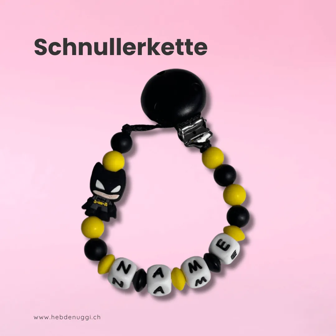 Schnullerkette Superheld 2