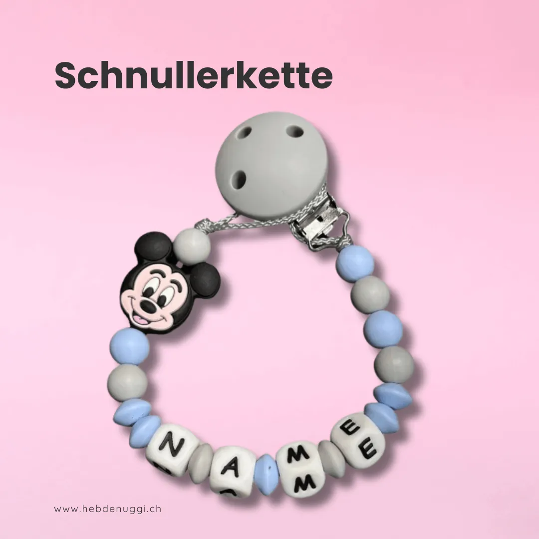 Schnullerkette Maus 2