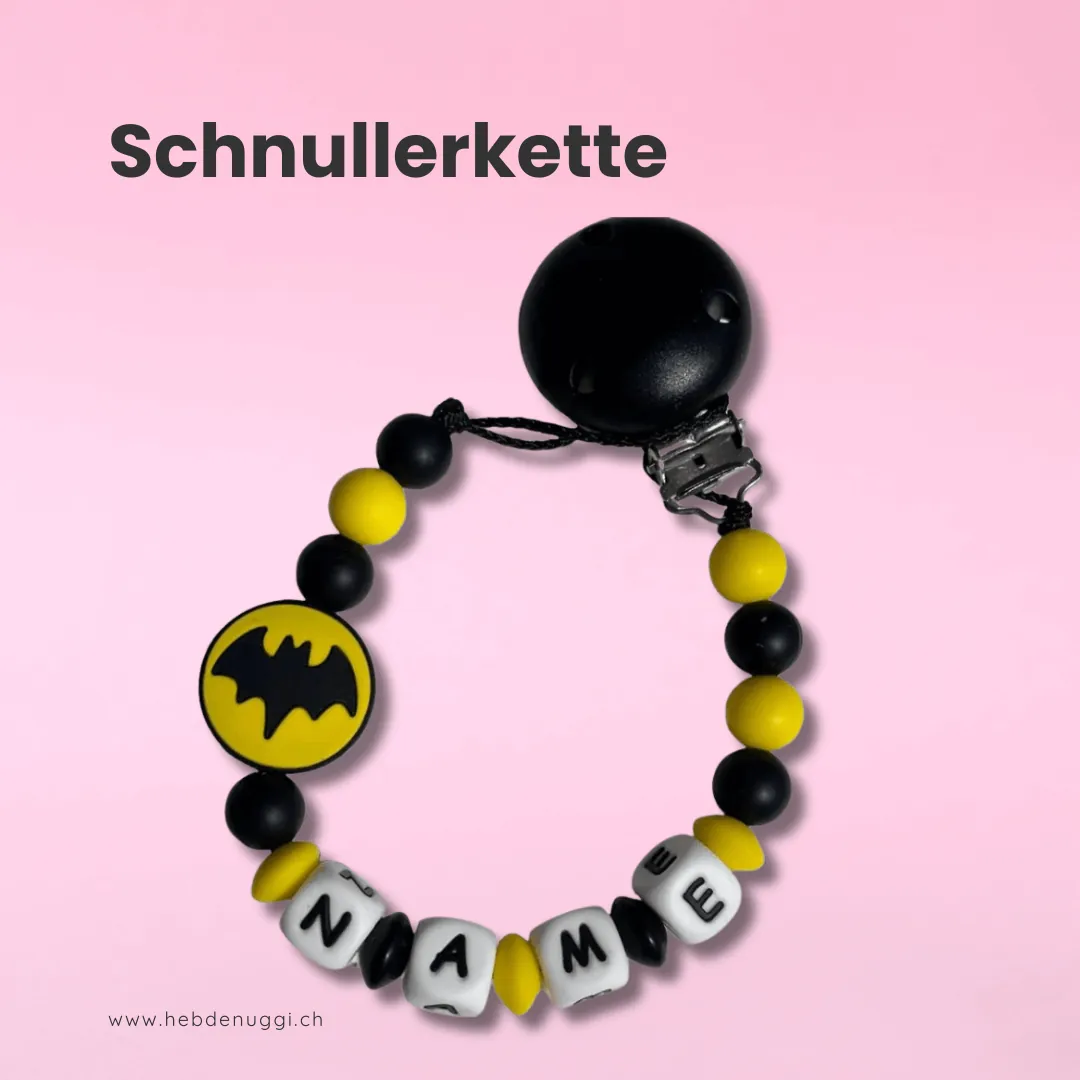 Schnullerkette Superheld 1