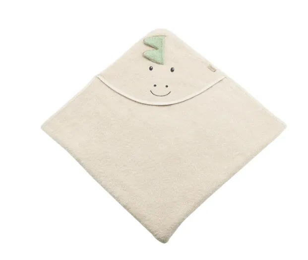Sterntaler Kapuzenbadetuch Frottee Dino Rexi 100x100cm