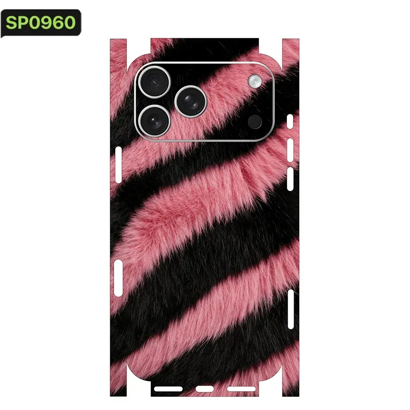2026 Wrap Decal SkinFor Apple iPhone 17 16 15 14 iPhone13 Pro Max color Rear Protective Sticker Film