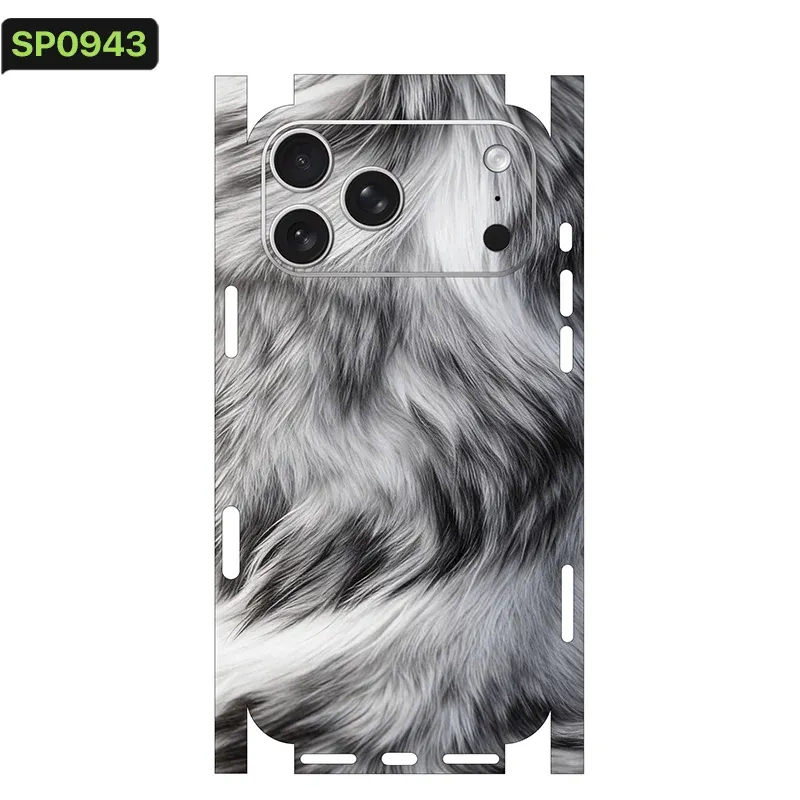 Oscar Wrap Decal SkinFor Apple iPhone 17 16 15 14 iPhone13 Pro Max color Rear Protective Sticker Film