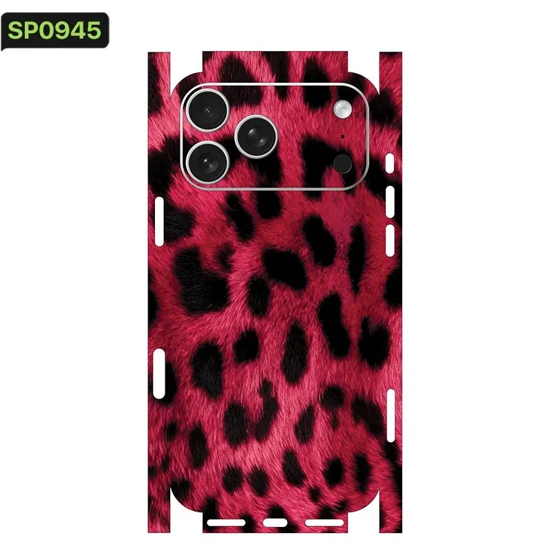Oscar Wrap Decal SkinFor Apple iPhone 17 16 15 14 iPhone13 Pro Max color Rear Protective Sticker Film