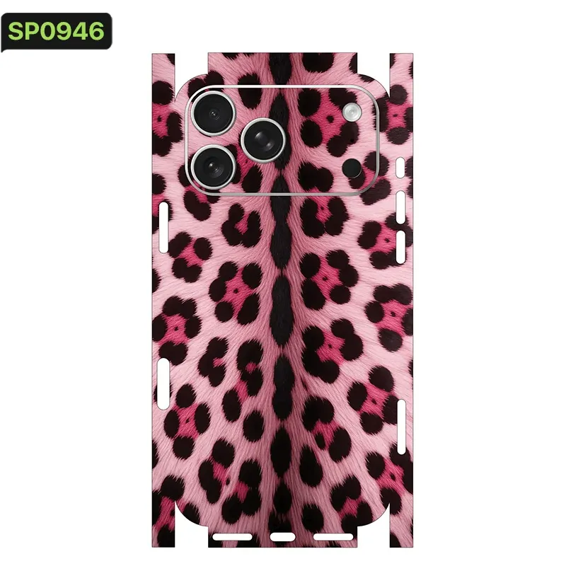 Oscar Wrap Decal SkinFor Apple iPhone 17 16 15 14 iPhone13 Pro Max color Rear Protective Sticker Film