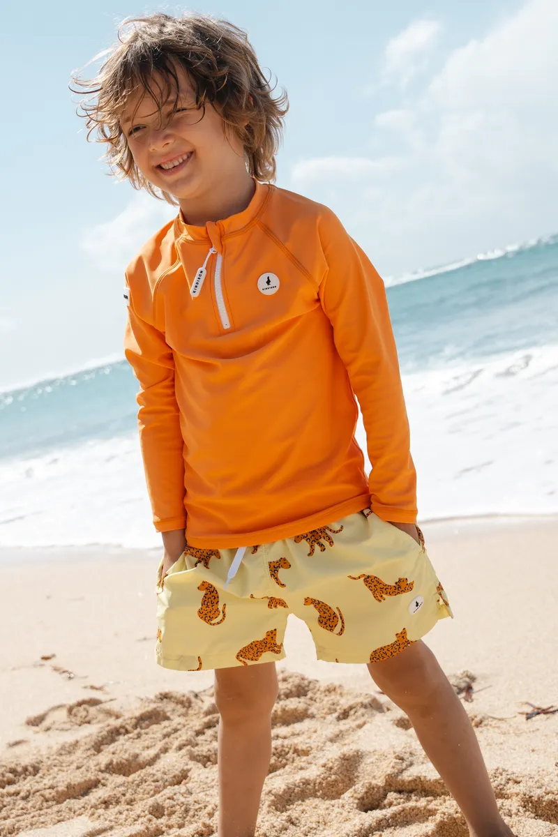 UV-Shirt langarm - Orange