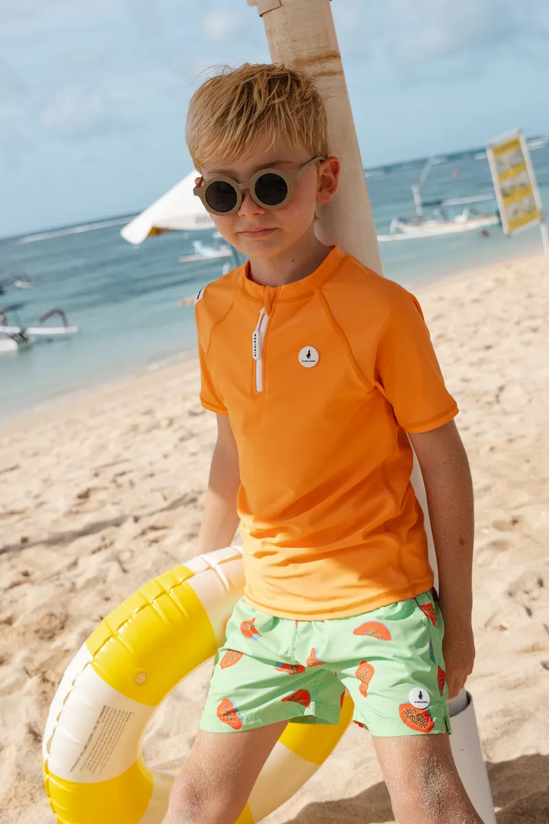 UV-Shirt kurzarm - Orange