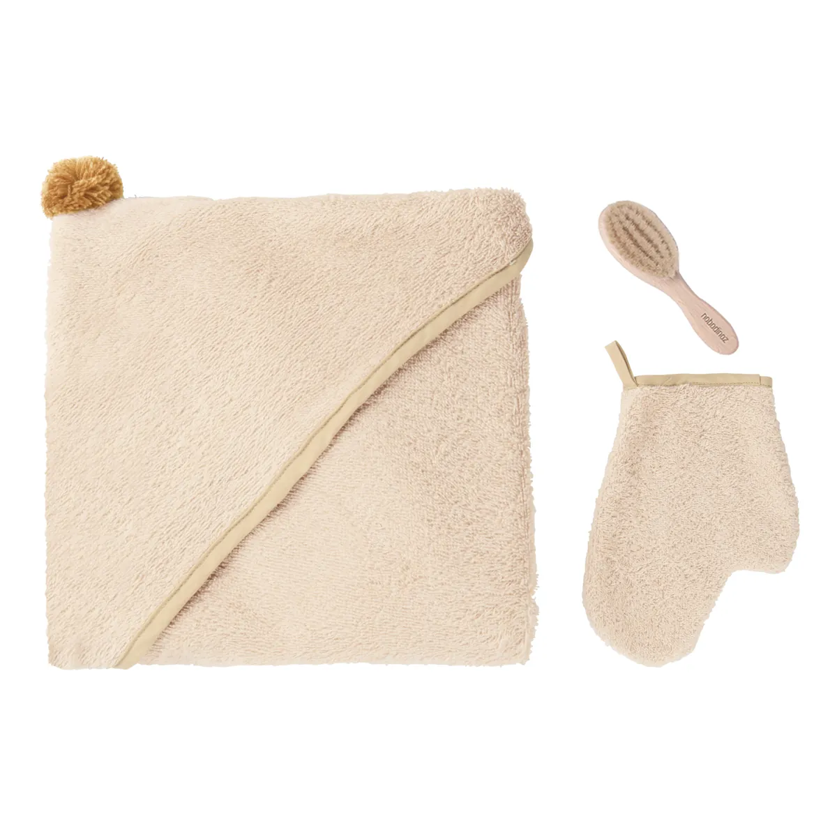 Nobodinoz  Baby Badeset "So Cute" Latte