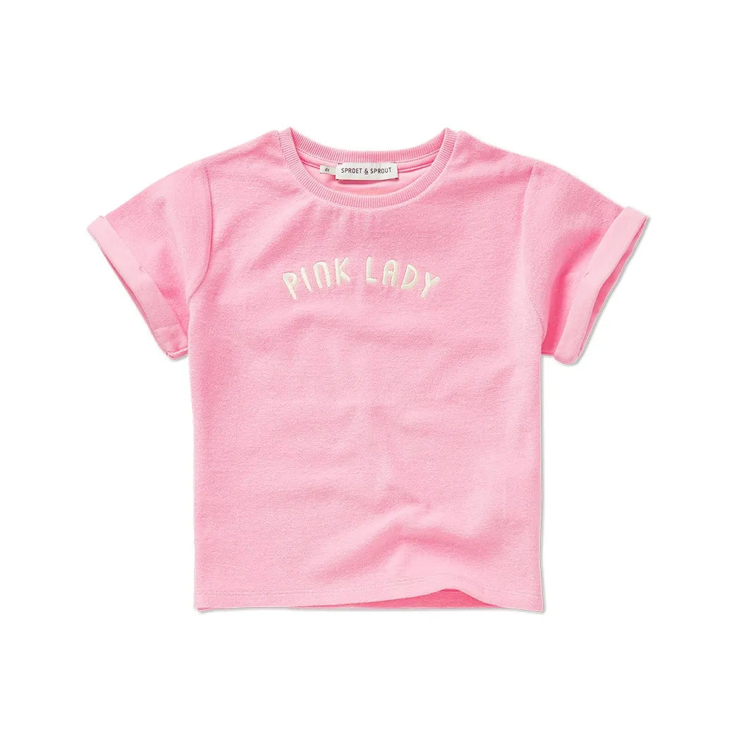 Frottee T-Shirt Pink Lady Summer Sorbet