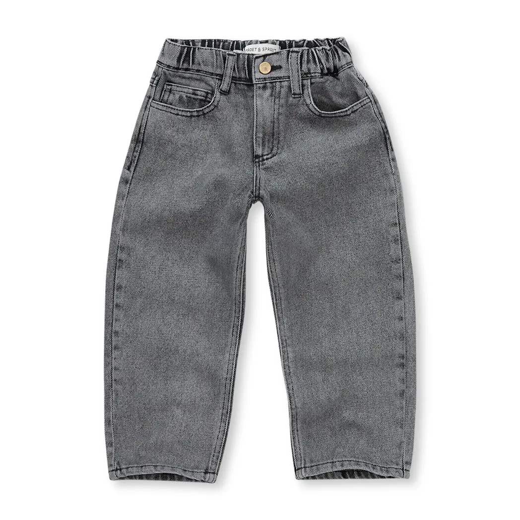 Jeans Washed Black