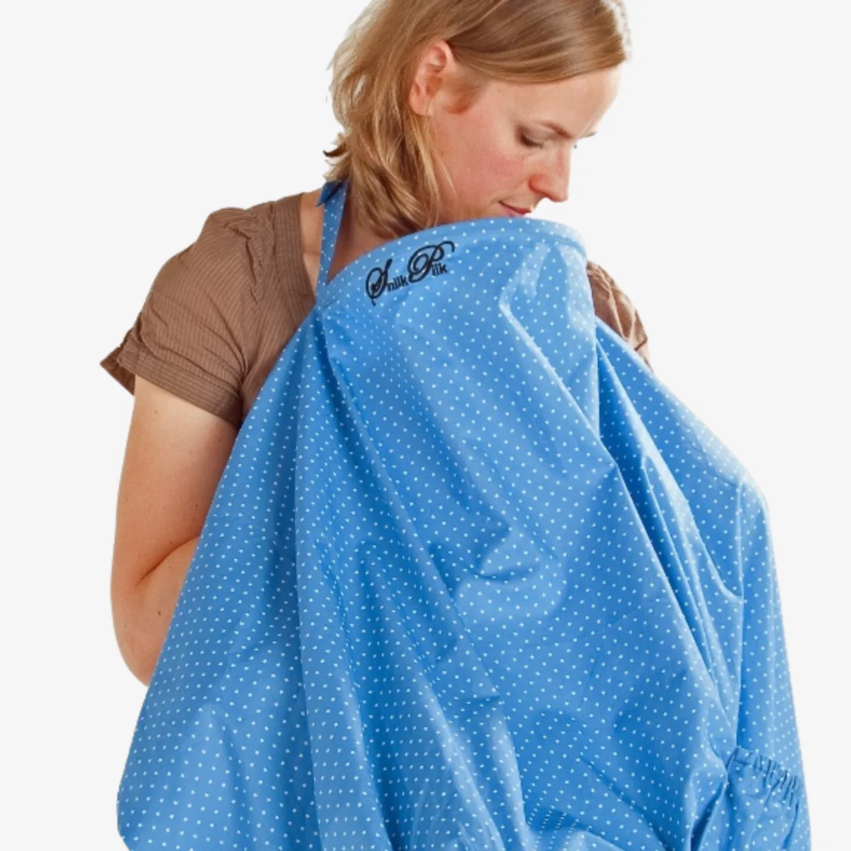 Stilltuch blau mit Sternen