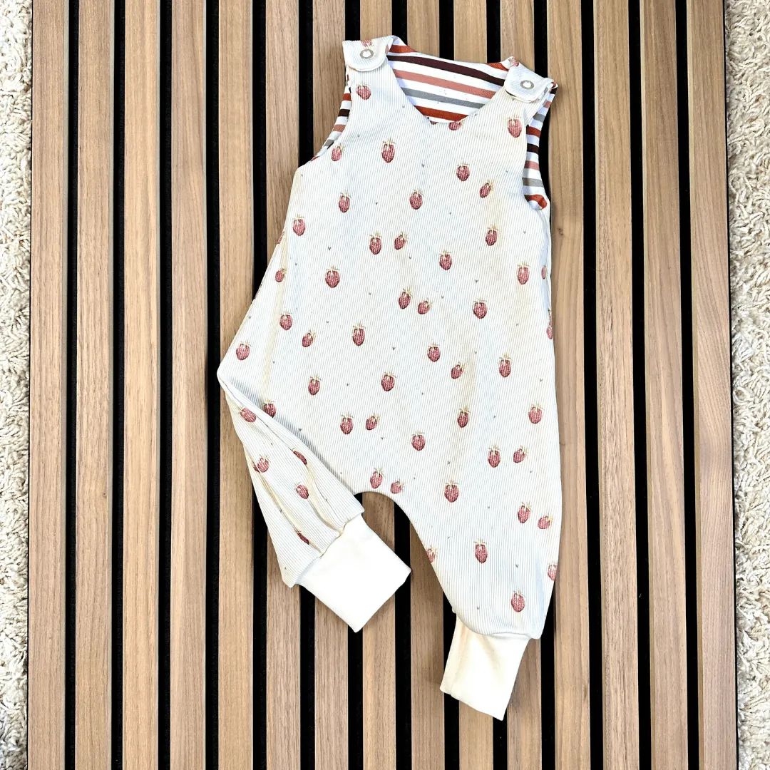 Babystrampler Gr. 68 Strawberry