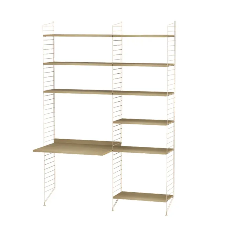 String Furniture Schreibtischkombination D | Eiche/Beige