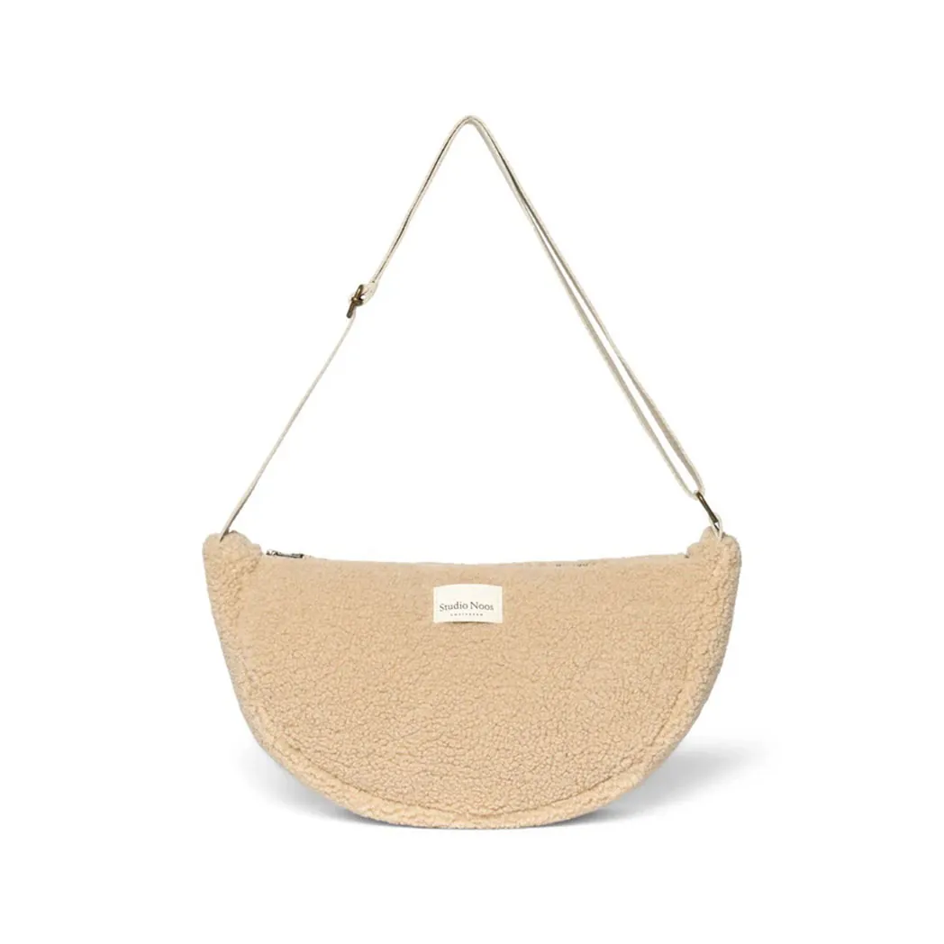 Umhängetasche "Fanny Pack" Teddy Ecru