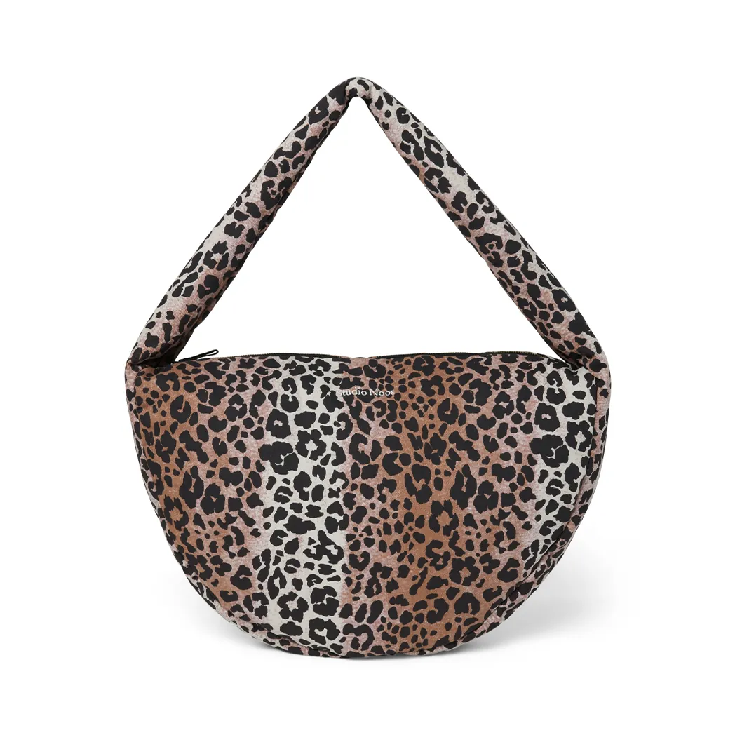 Umhängetasche "Cross Body Bag" Soft Cotton Hazel Leopard