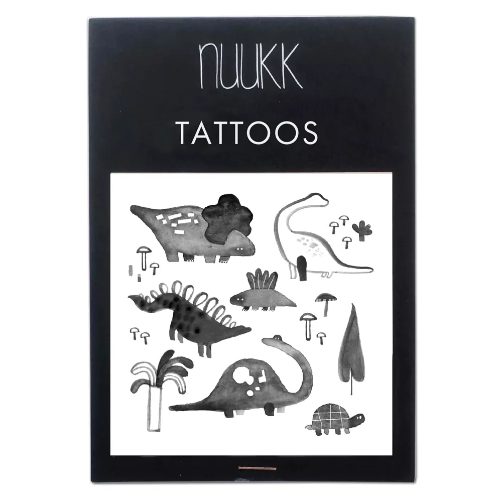 Bio Kindertattoo Pflanzenfresser Dinos