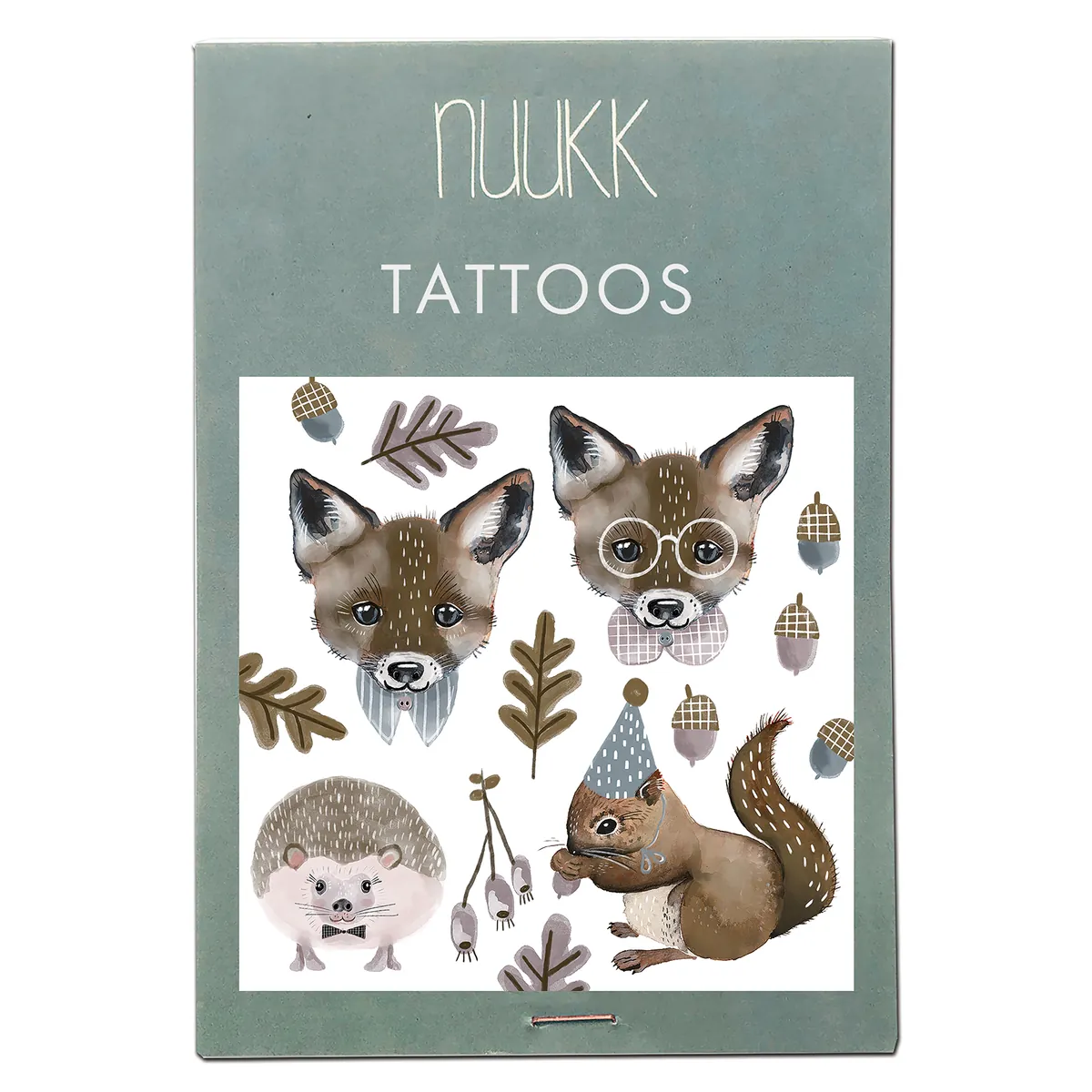 Nuukk Tattoos "Fuchs und Eichhörnchen"