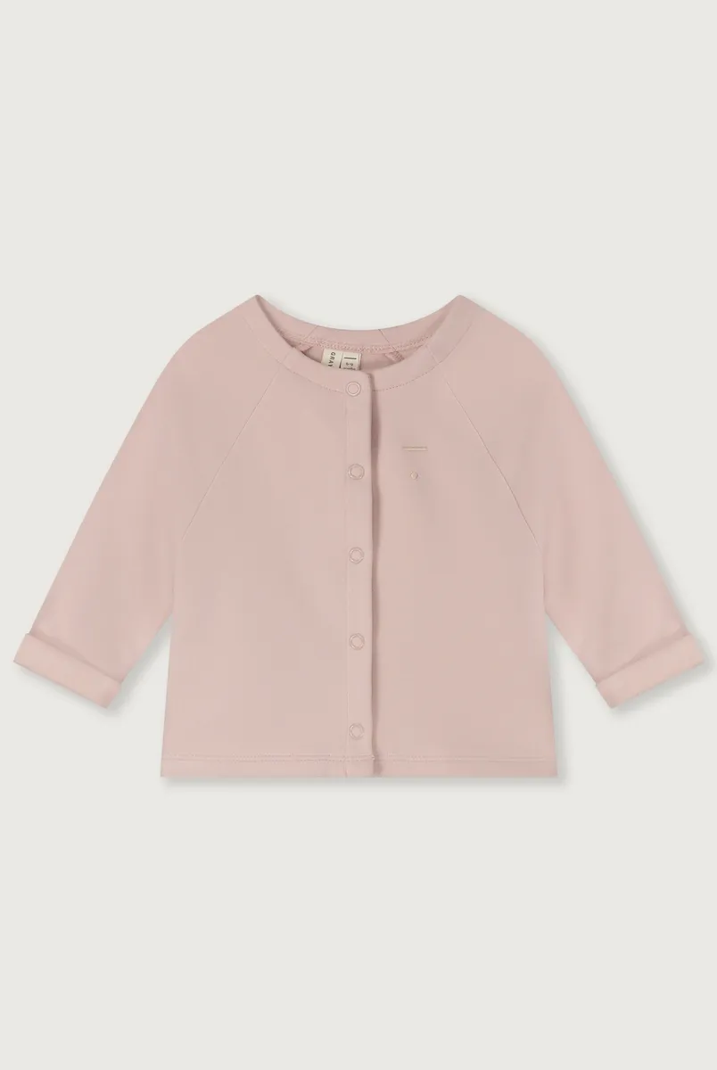 Gray Label Baby Raglan Cardigan | Faded Pink