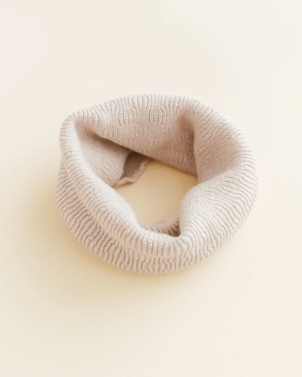 Hvid Schlauchschal "Gigi" Cream