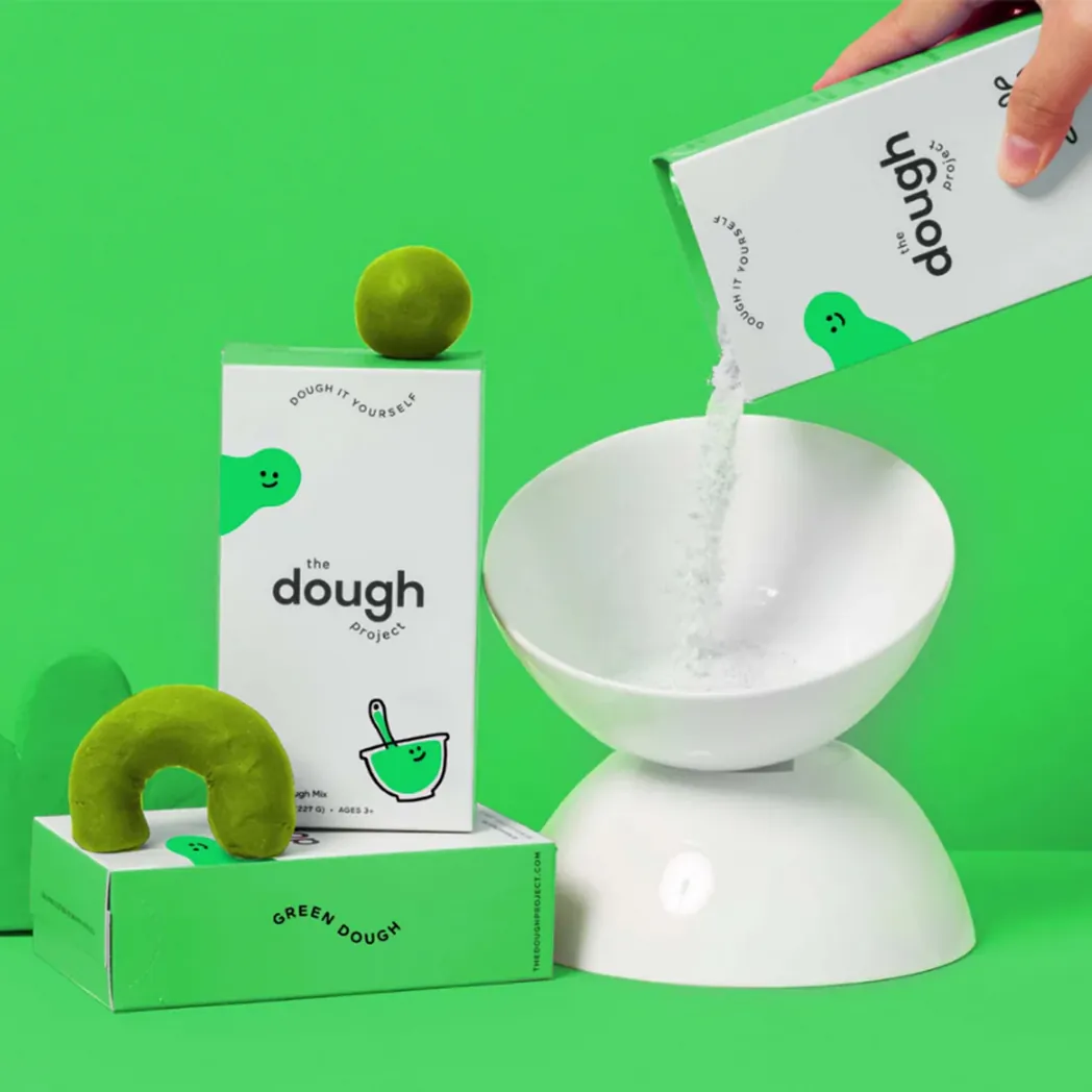 Playdough DIY Mix Green