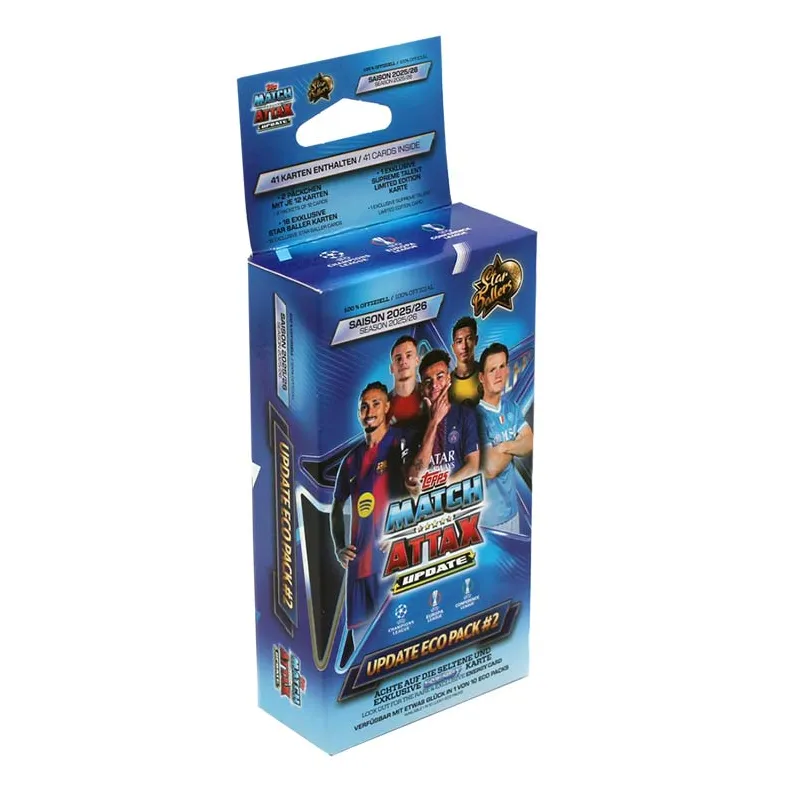 UEFA Champions League Match Attax 2025/2026 TC - ECO PACK Star Ballers