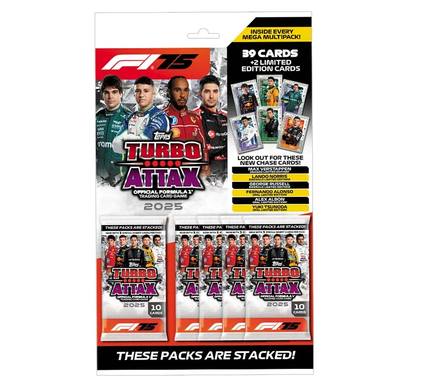 Turbo Attax Formel 1 TC 2025 - Mega Multipack