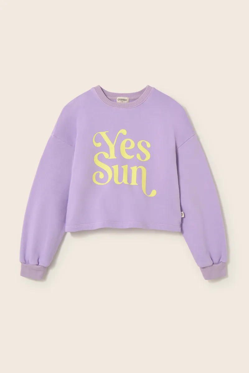 Cozmo Sweatshirt "Vega" | Lavender